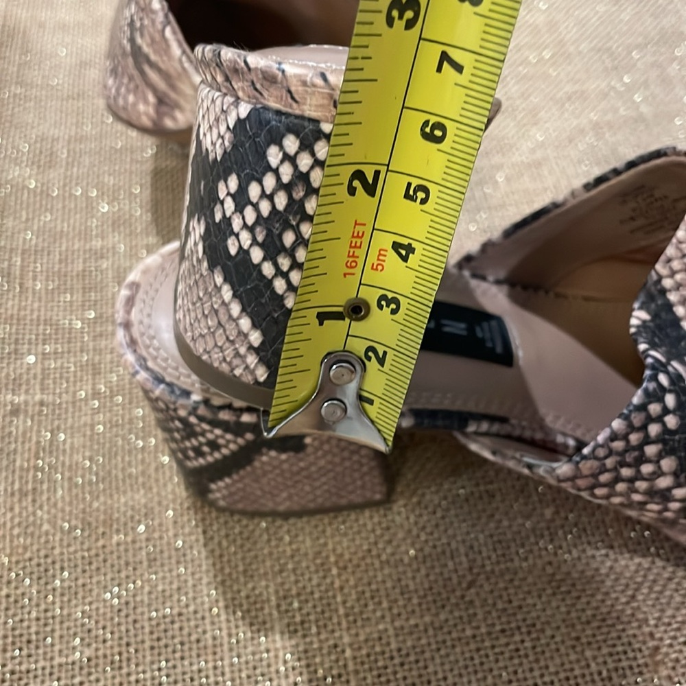 Steven Snake Print Mules - image 5